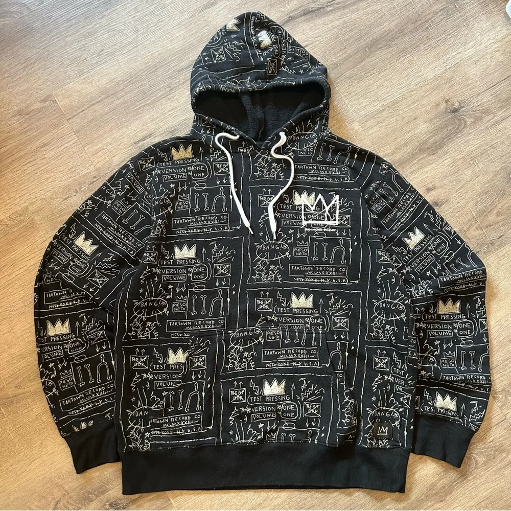 Jean-Michel Basquiat Graphic Hoodie - Picture 1 of 9